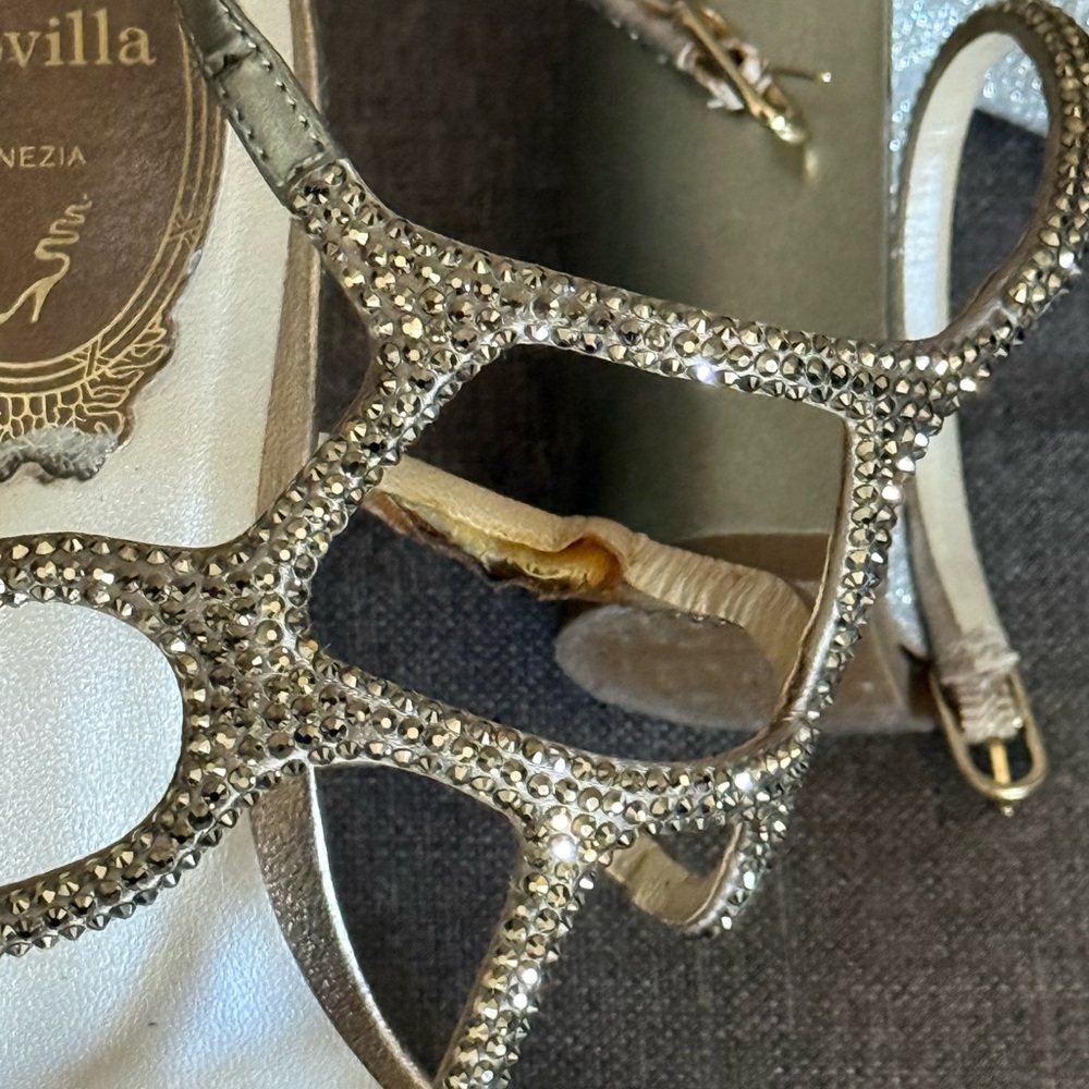 DISCOUNTED Rene Caovilla embellished sandals - Picture 2 of 4
